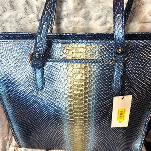 Brahmin Tia Serenity Melbourne Leather Tote
